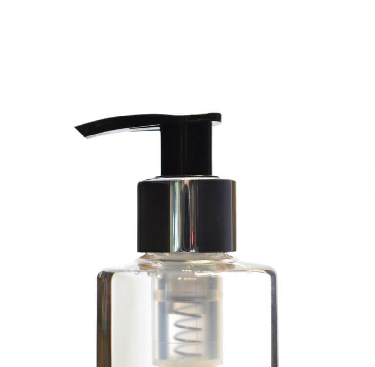 24410-Lotion-Pump-Black-Gloss-Silver-Collar-210mm-FBOG-1.2ml_1891_1