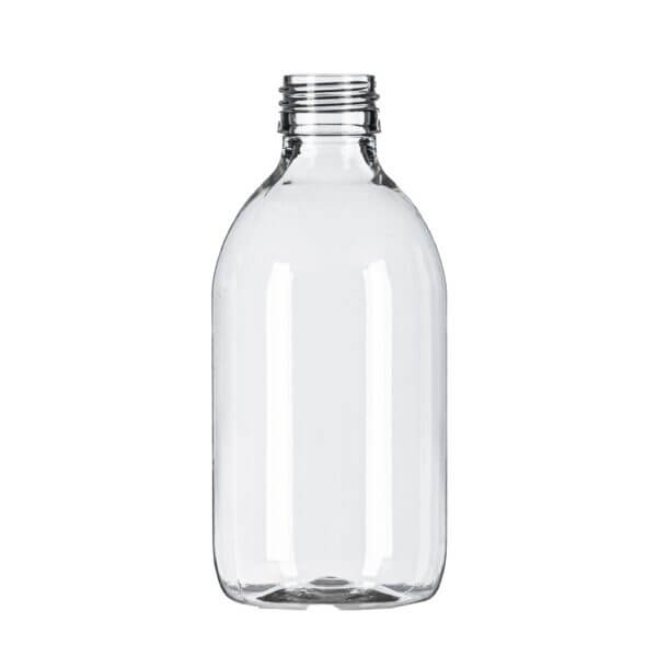 300ml Clear PET Pharma Sirop Bottle, ROPP28 - BlueSky Solutions