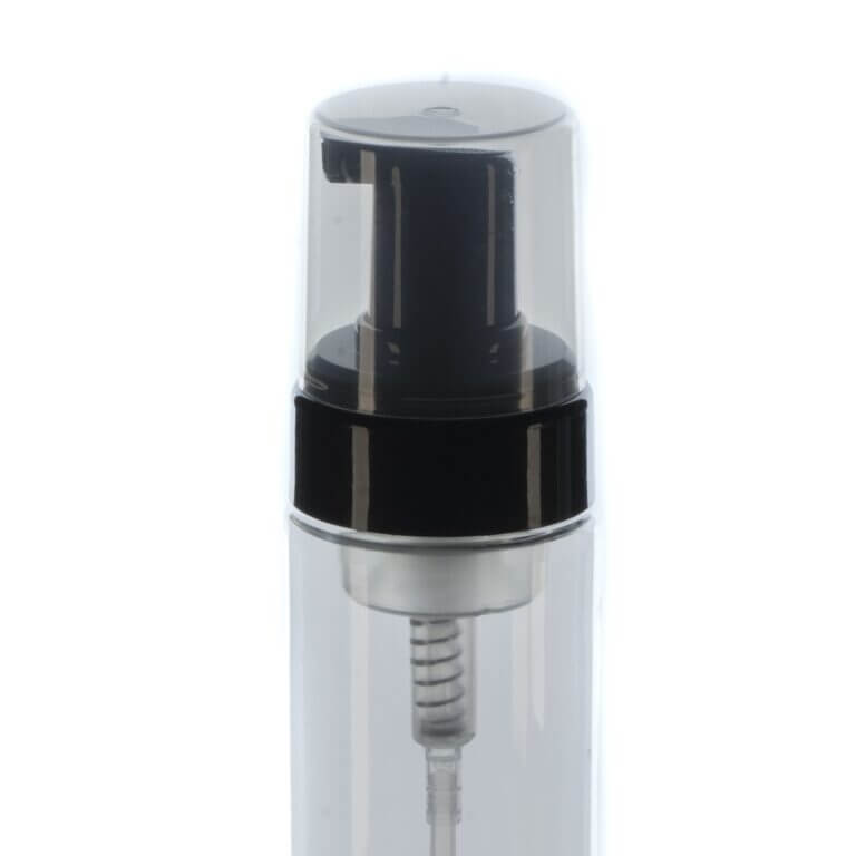 Black-Foamer-Pump-with-Clear-Cap-43mm-_1537_1