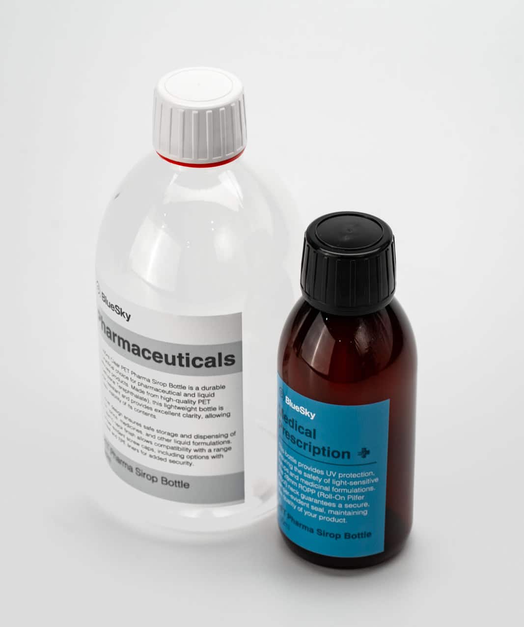 Closure Options for Sirop/Syrup Bottles