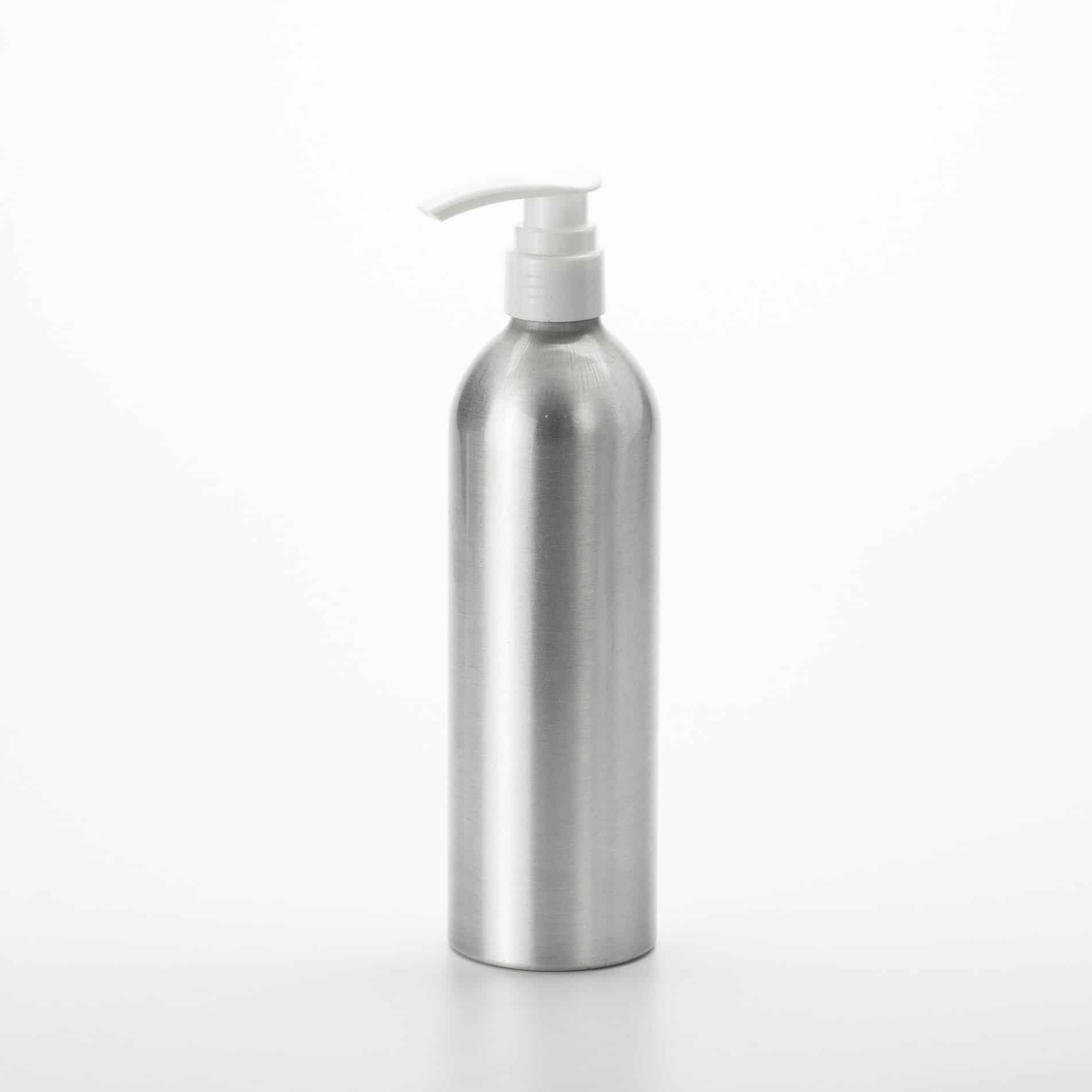 Brushed Glossy Aluminium Bottles
