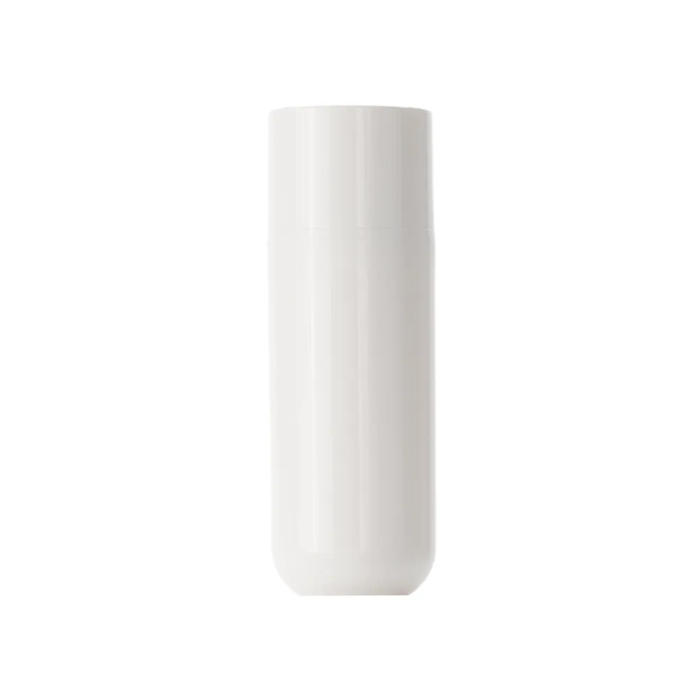 100ml White PP Corto Round Base, 50% PCR