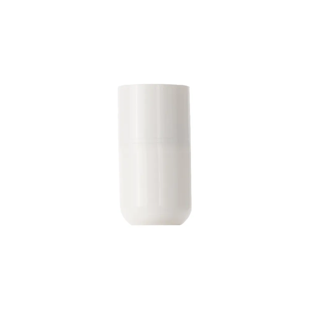 30ml White PP Corto Round Base, 50% PCR