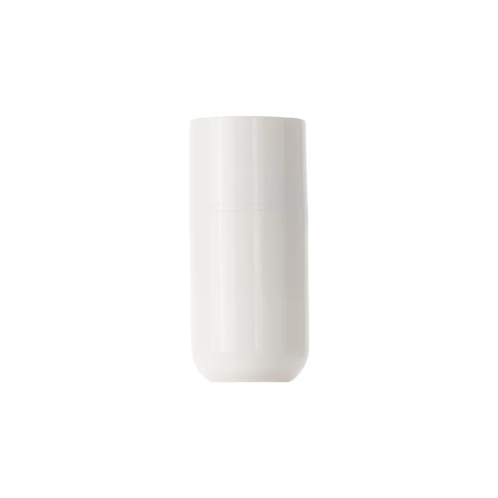 50ml White PP Corto Round Base, 50% PCR